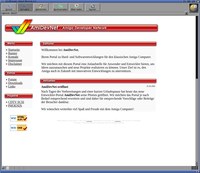 Die Projektseite im Browser
