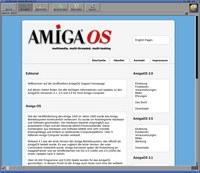 Die Projektseite im Browser