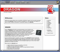 Die Projektseite im Browser