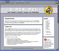 Die Projektseite im Browser
